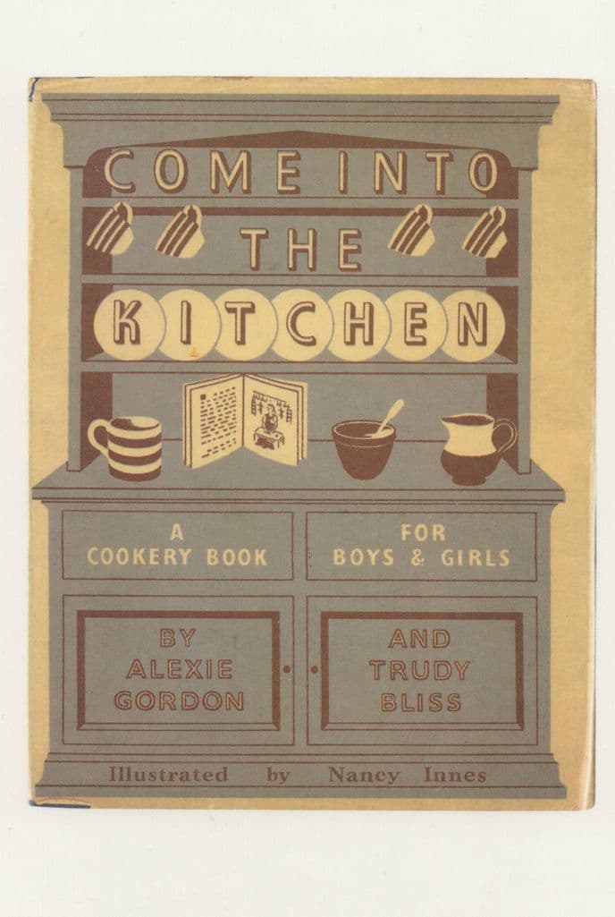 Come Into The Kitchen Alexie Gordon Boys Recipe Book Postcard