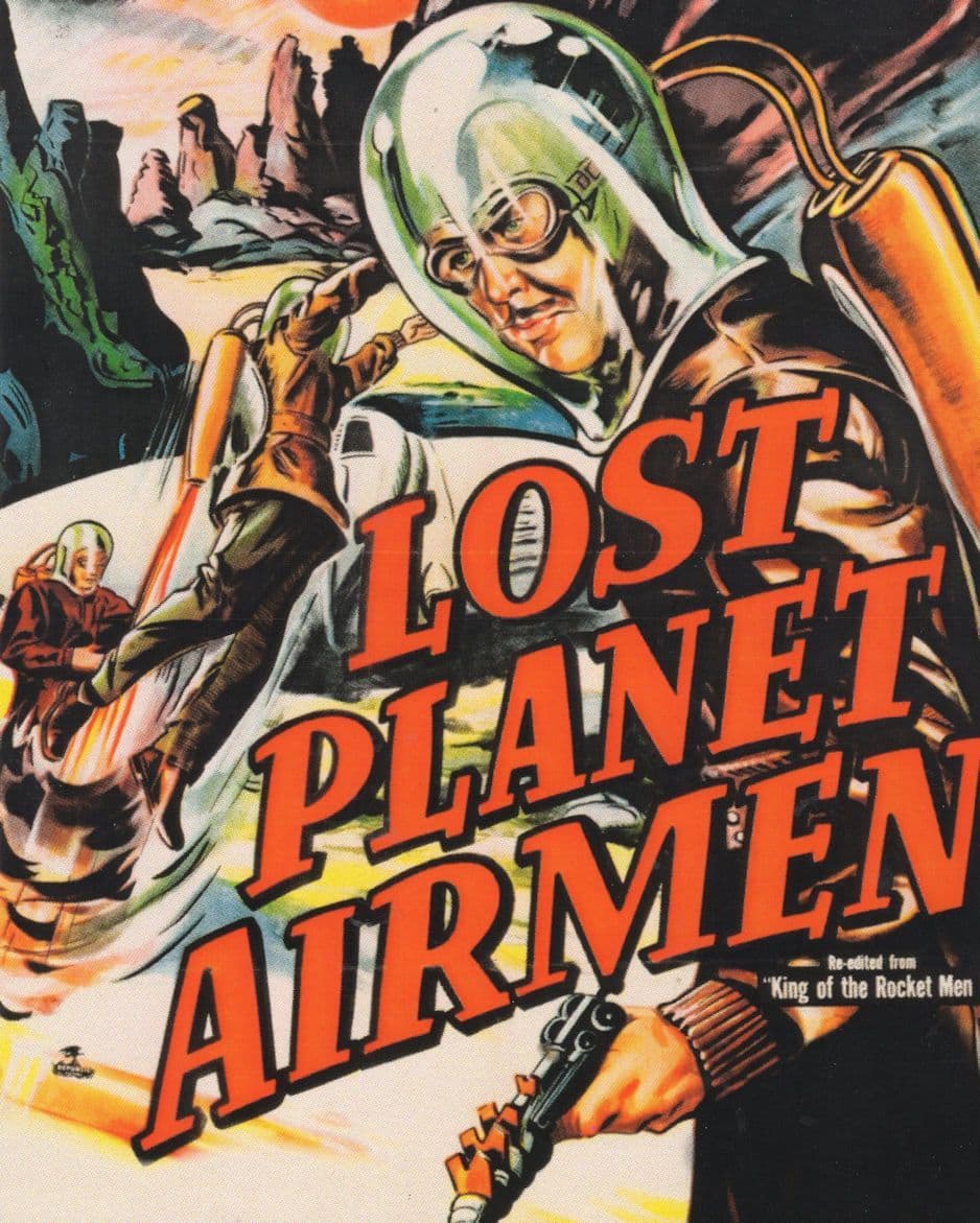 Commander Cody & His Lost Planet Airmen Sci Fi Film Postcard