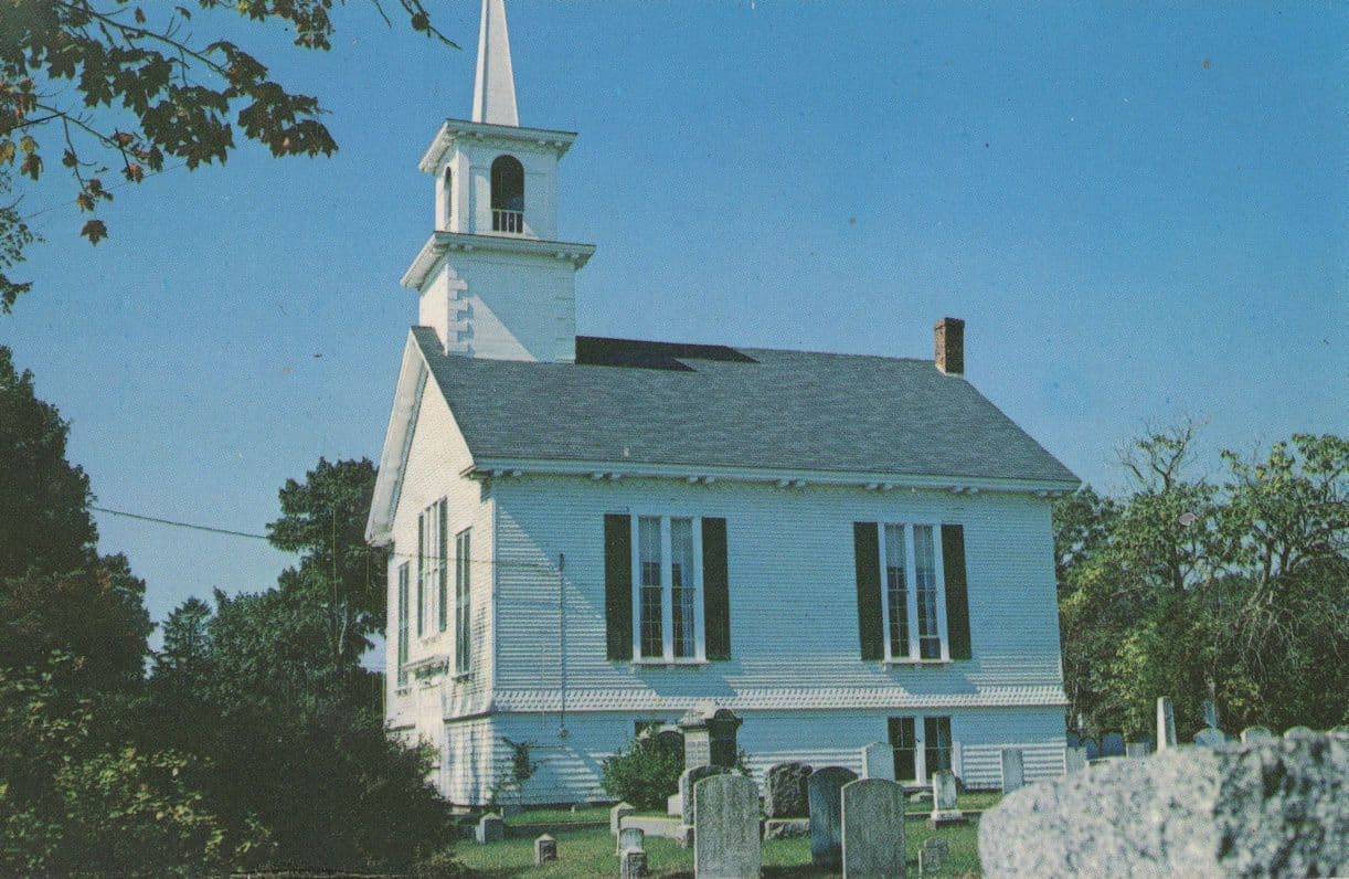 Community Baptist Church Cape Cod Postcard