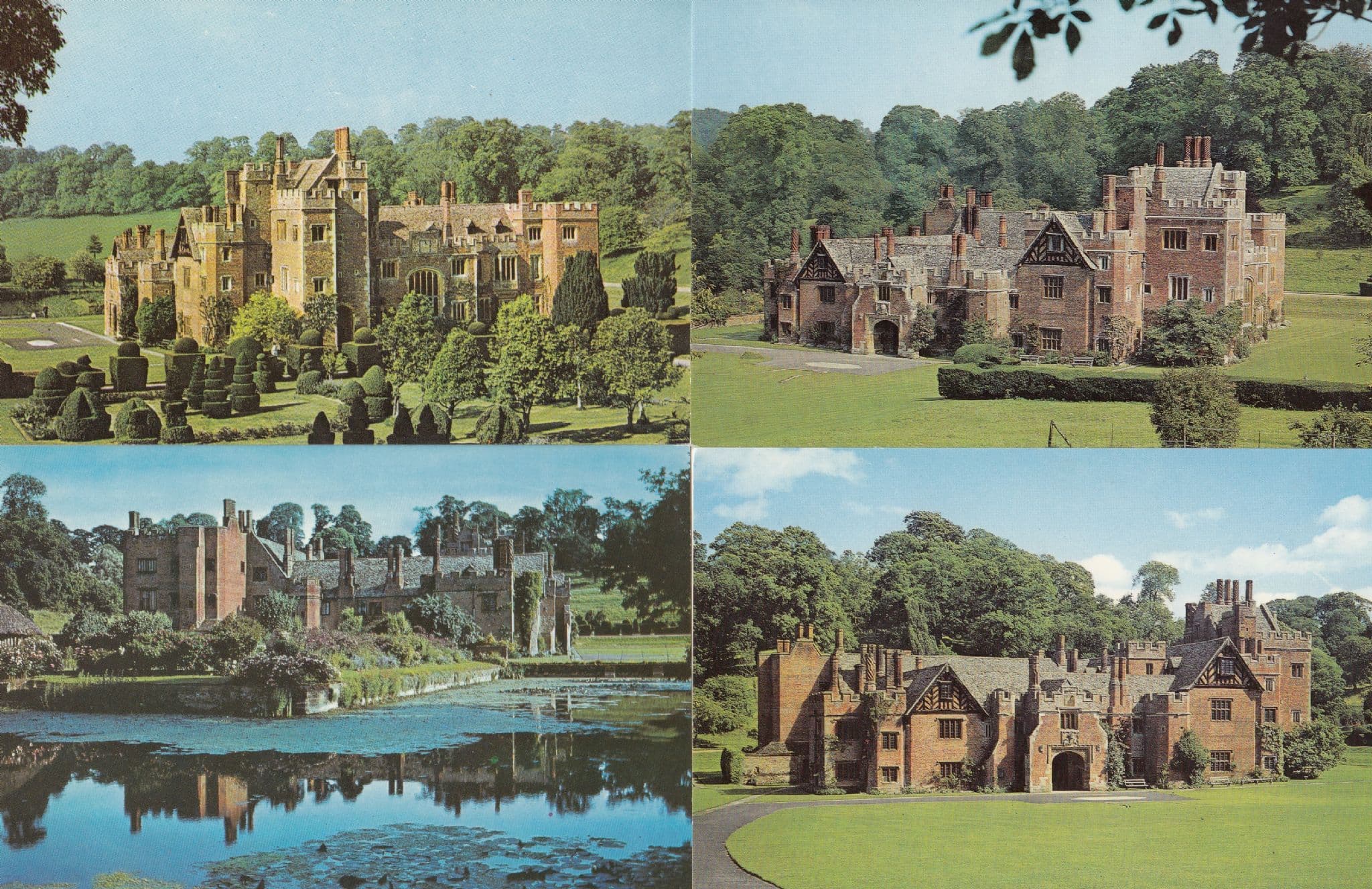 Compton Wynates Tysoe Warwick 4x Mint 1970s Postcard s