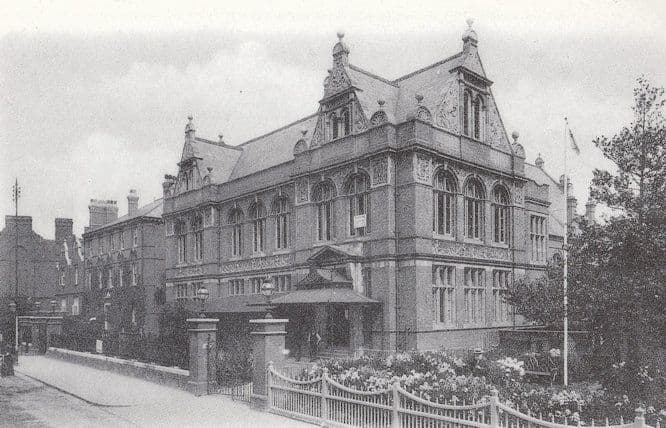 Concert Music Hall Blackheath Lee Road London in 1900 Postcard