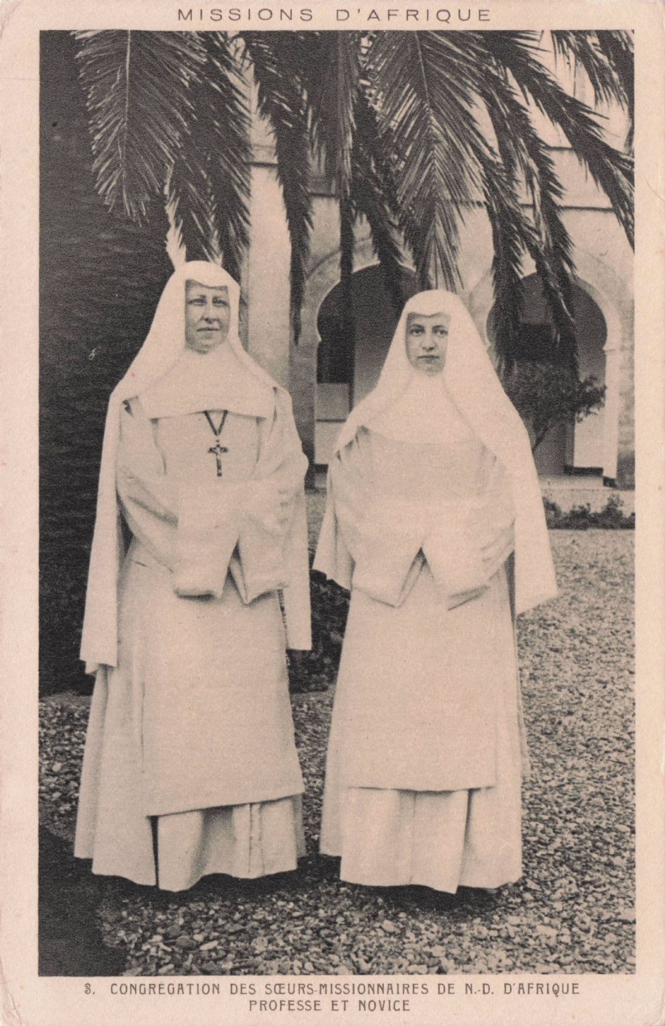 Congregation Of Missionary Sisters Nuns Afrique African Old Postcard