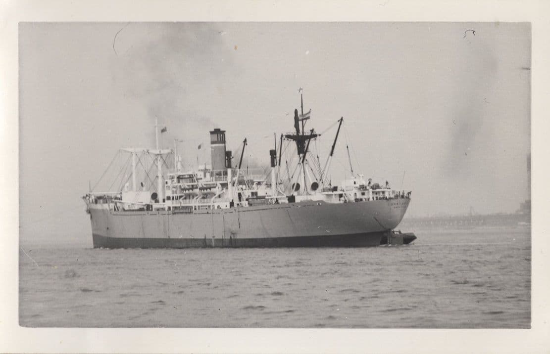 Constantia Dutch East India Company Ship Boat Vintage Rare Photo