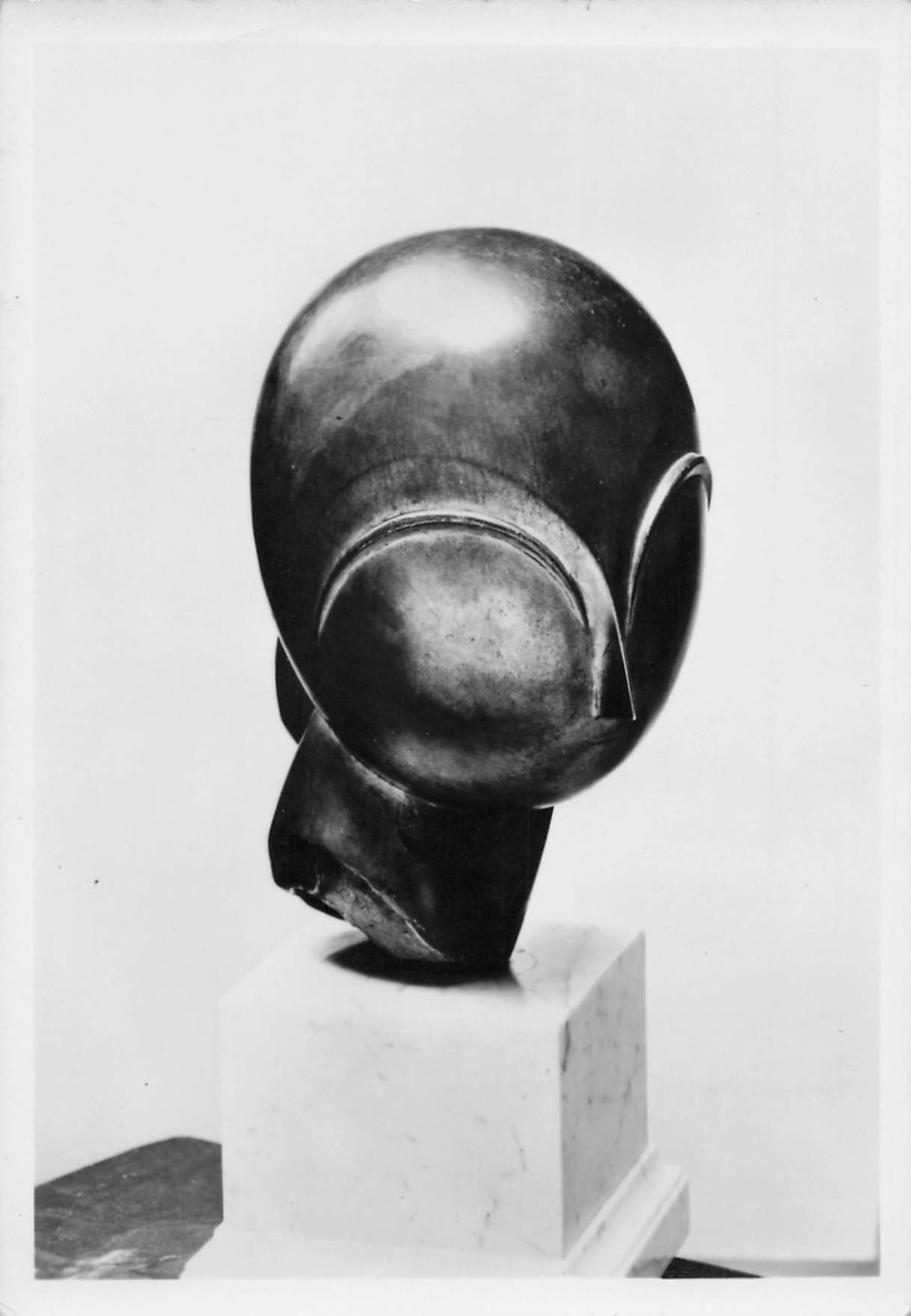 Constantin Brancusi Study For Mlle Pogany Sculpture Postcard