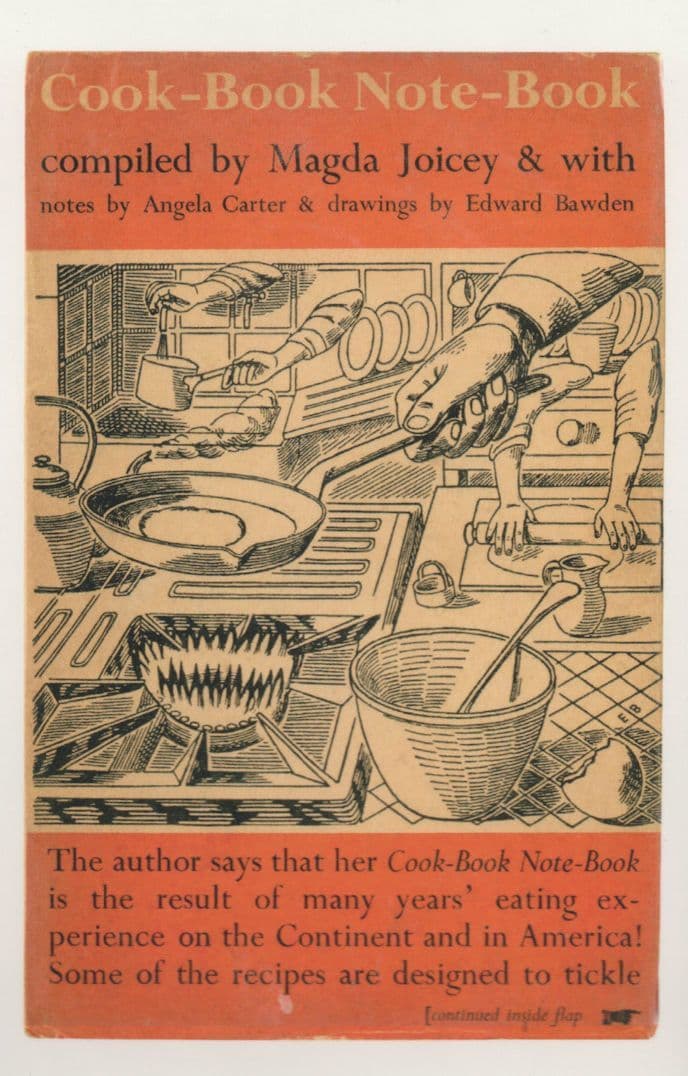 Cook Book Note Book Magda Joicey 1946 Book Postcard