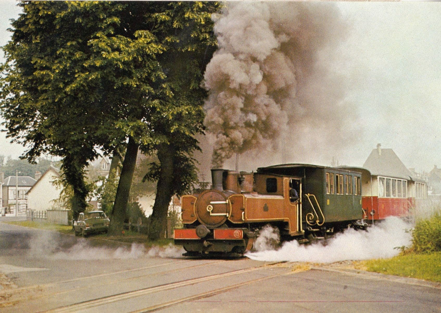 Corpet Louvet Chemin De Fer Baie De Somme French Train Postcard