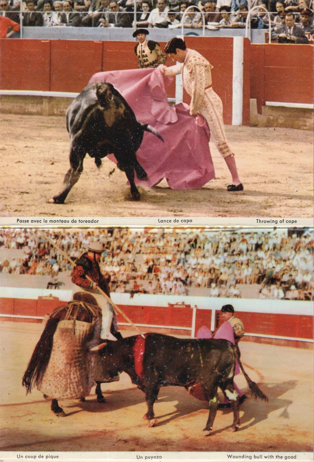 Corrida De Toros Bullfighting 9x Matador Spanish Postcard Set