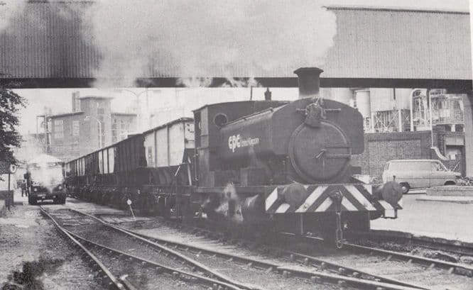 CPC Trafford Park Manchester Railway 1977 Coal Industry 3597 Train Postcard
