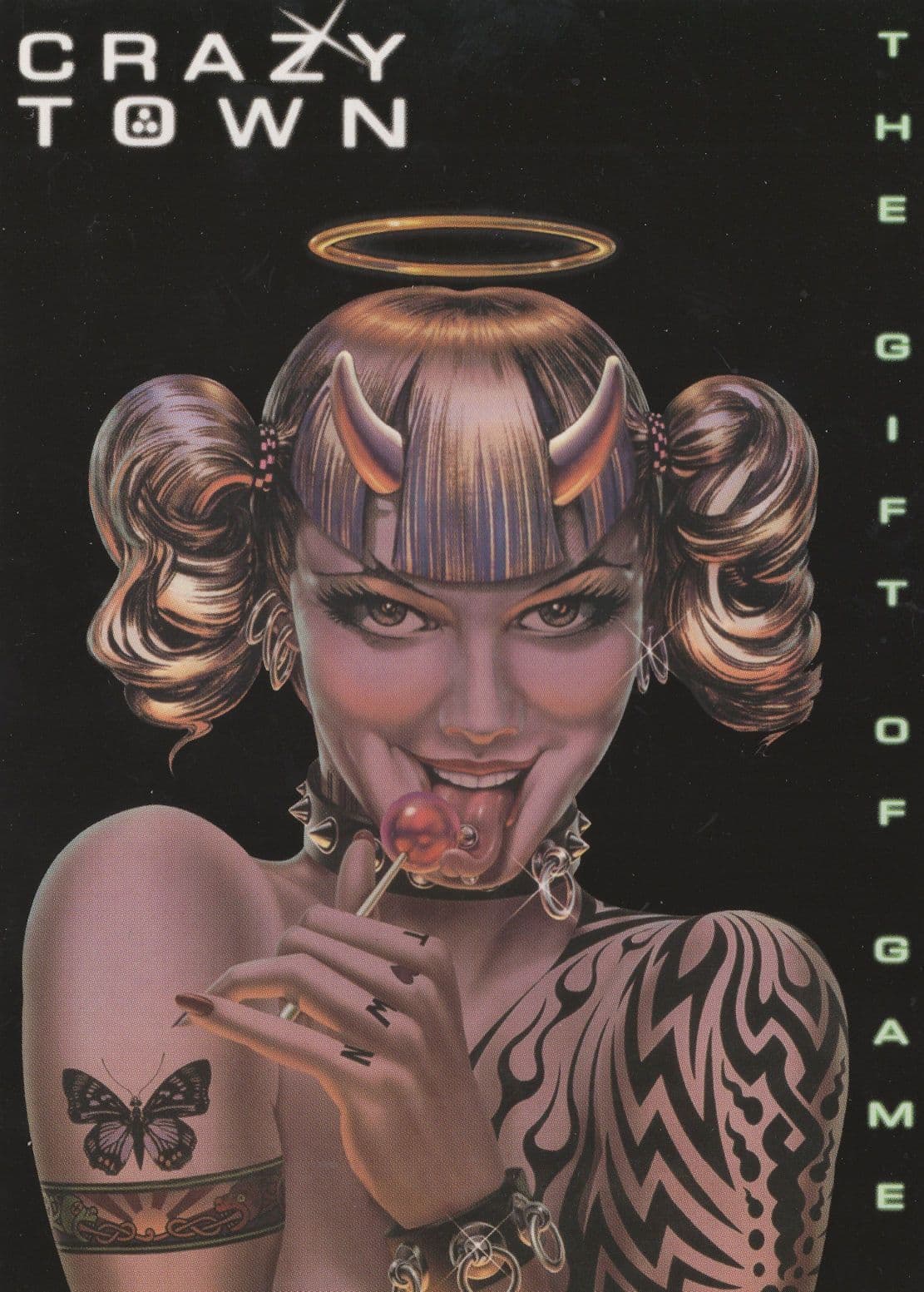 Crazy Town The Gift Of Game Tattoo Fantasy Art Postcard