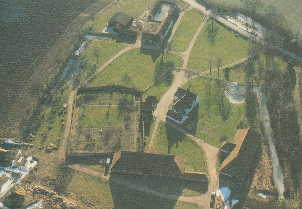 Cressing Temple From The Air Essex Aerial Postcard