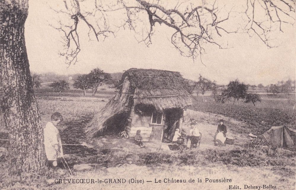 Crevecour Le Grand Chateau De La Poussiere Antique French Postcard