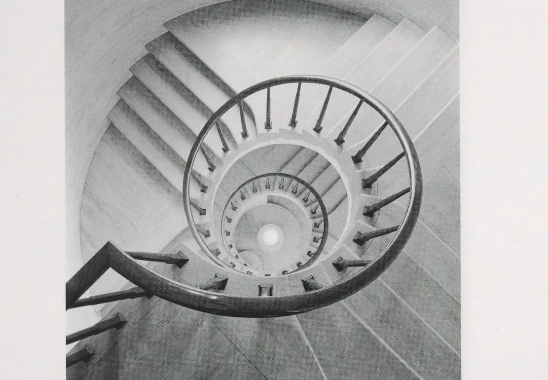 Criminal Court Old Baileys 1970s Staircase Photo Award Postcard