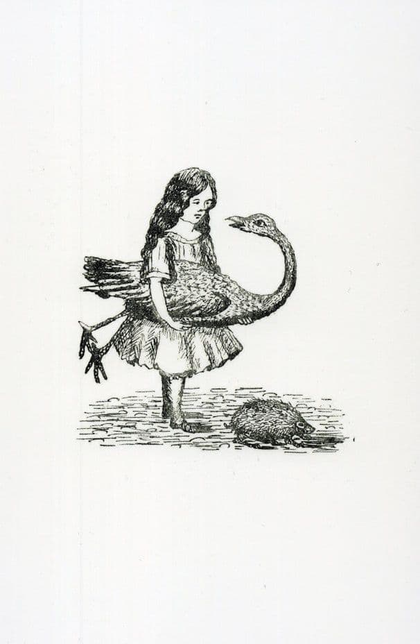 Croquet Alices Adventures In Wonderland Underground Edition Postcard