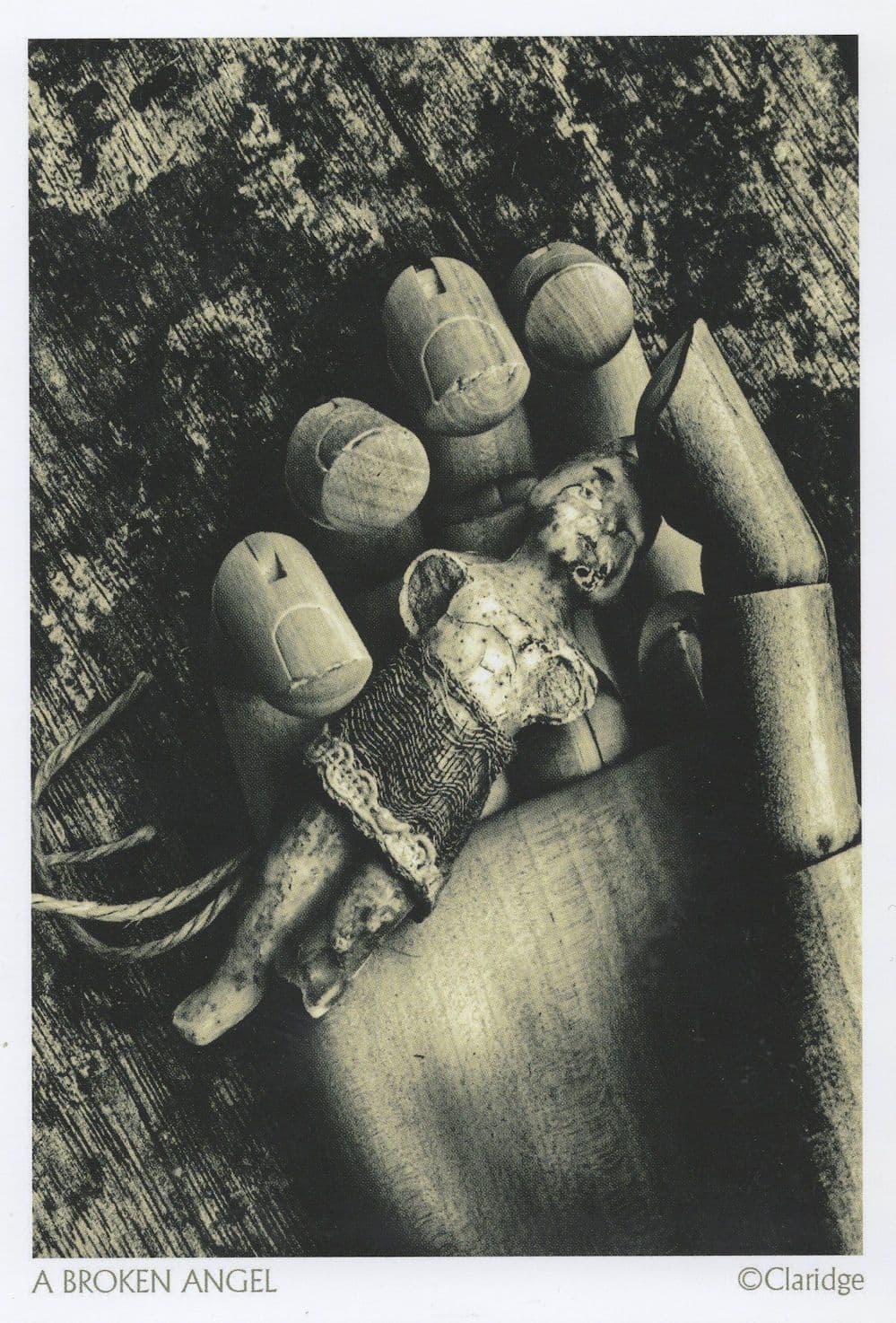 Crushed Female Medieval Knight Armour Unique Postcard