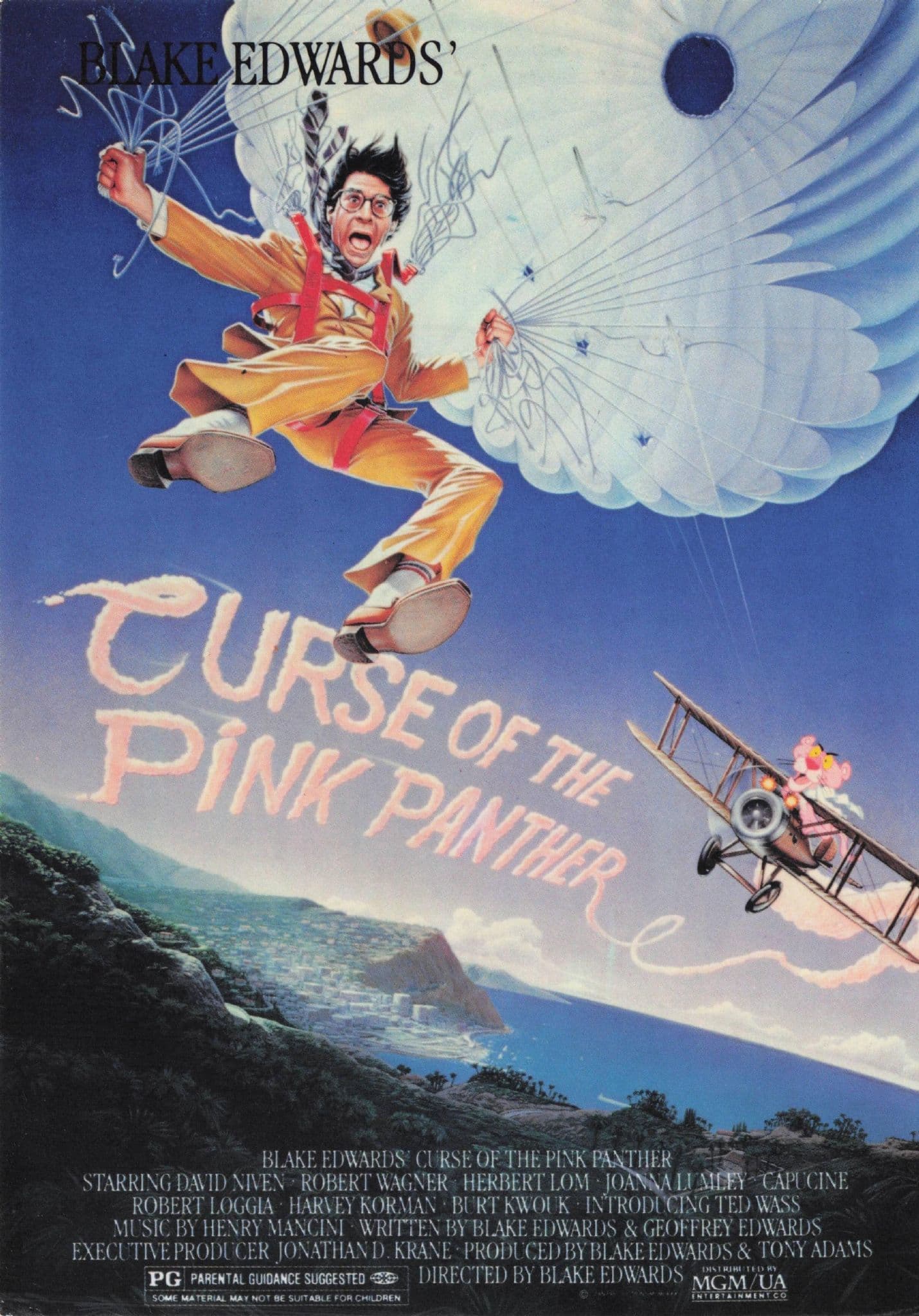 Curse Of The Pink Panther Movie Film Poster Postcard