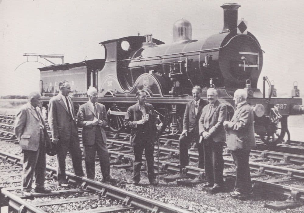 D Class Train Built In Ashford Kent 1901 Appledore RPC Postcard