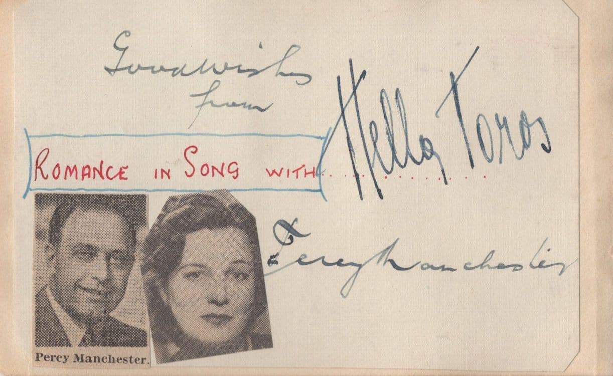 Daily Express Newspaper Antique 1940s Hand Signed Autograph