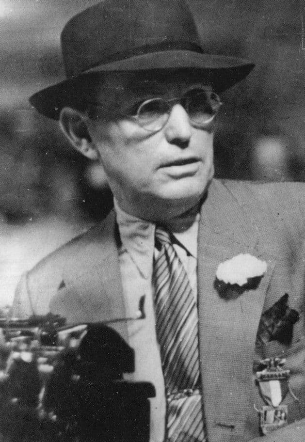 Damon Runyon Guys & Dolls Book Author Stunning Portrait Postcard
