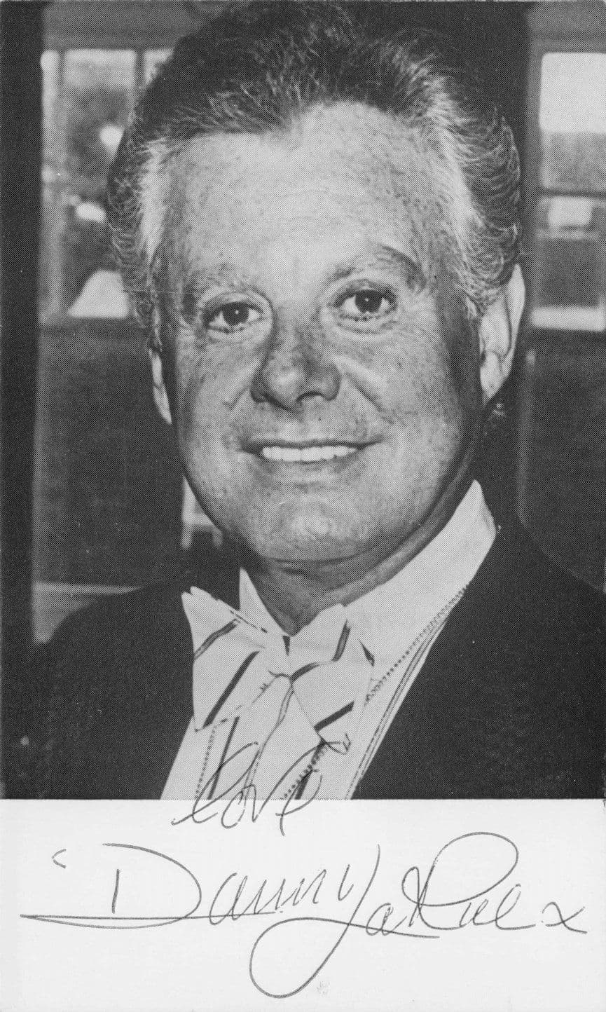 Danny La Rue Drag Queen Vintage Early Hand Signed Photo