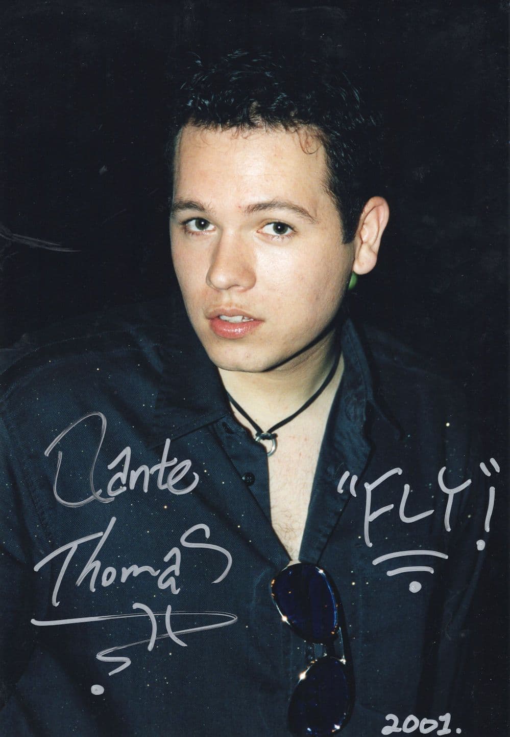 Dante Thomas R&B Music Singer Giant 12x8 Hand Signed Photo