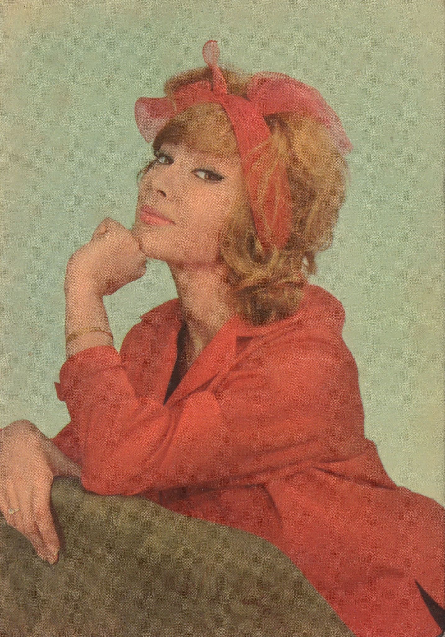 Dany Saval of Boeing Boeing Film French Actress Postcard