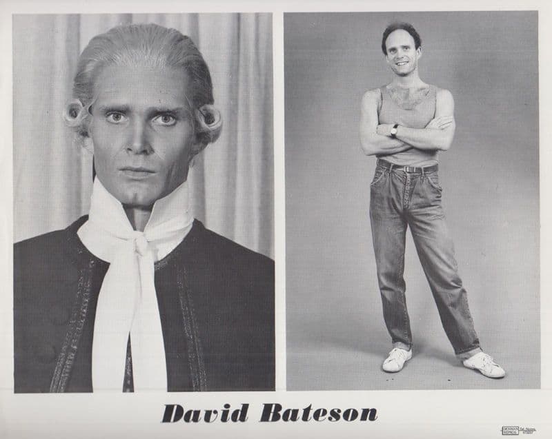 David Bateson Hitman Voice Video Console Game Early Career Publicity Media Photo