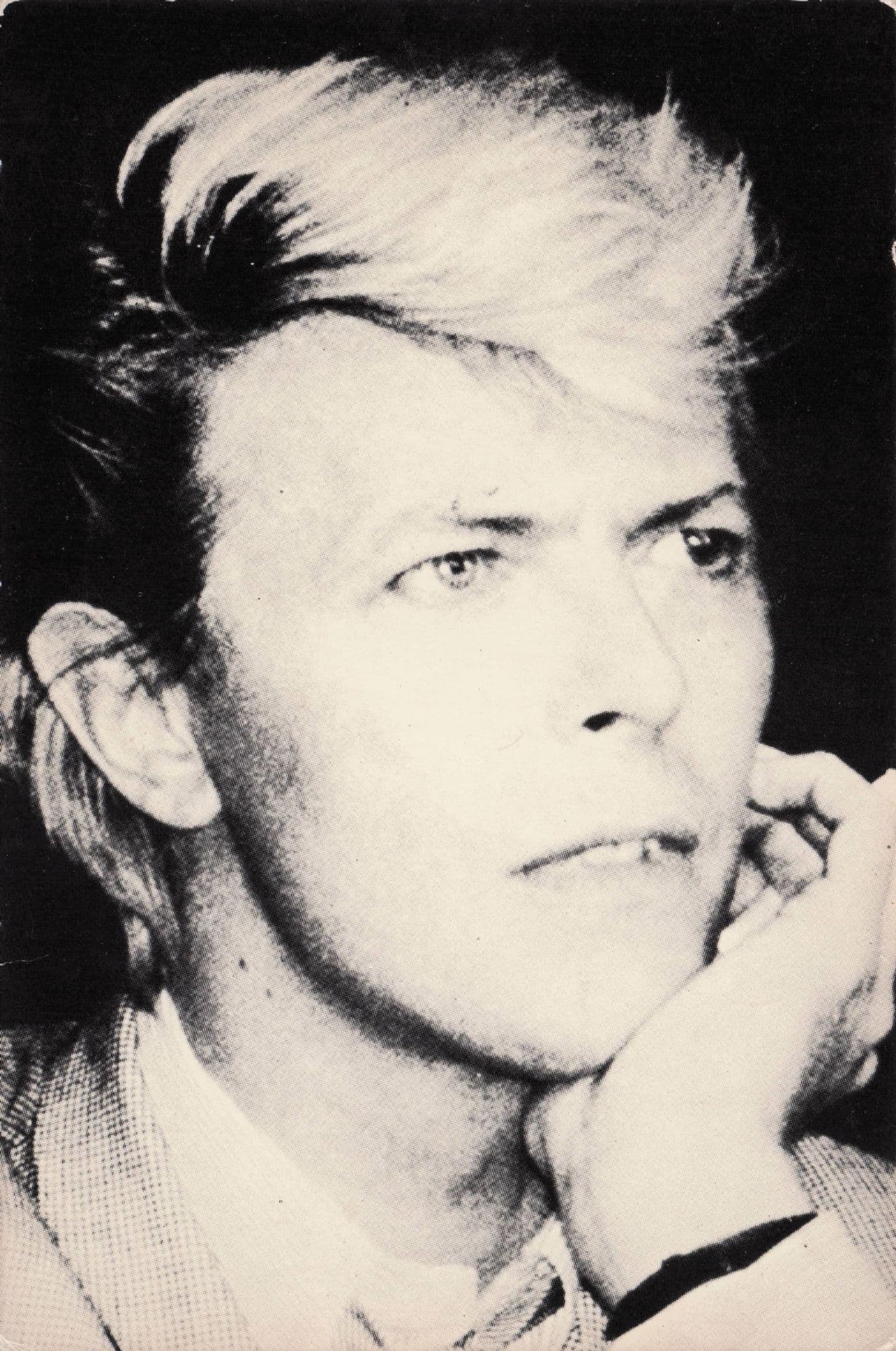 David Bowie Grafika London Vintage Rare Photo Postcard