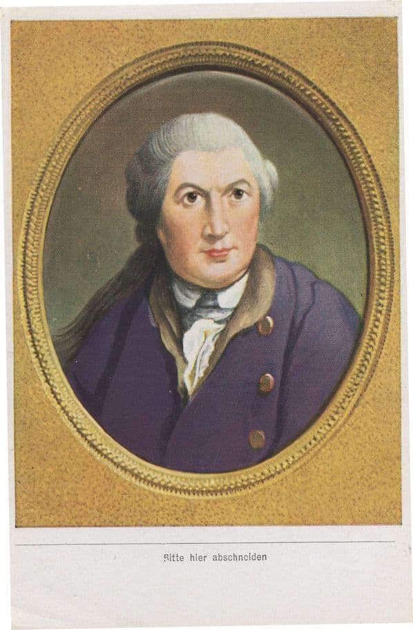 David Garrick Theatre Playwright Actor Painting Old Cigarette Card
