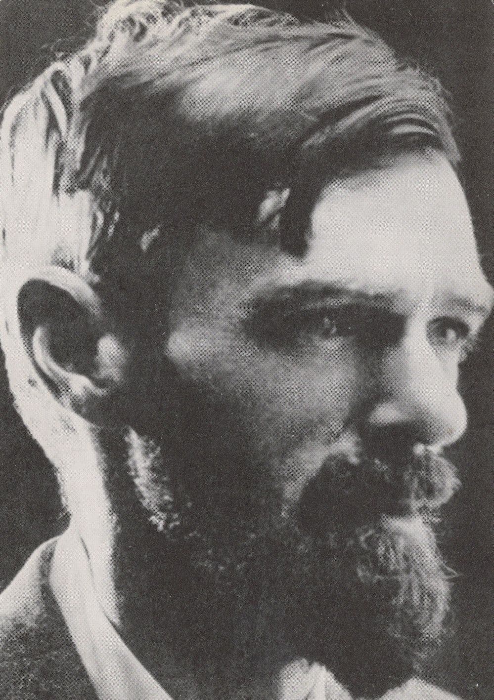 David Herbert Lawrence National Portrait Gallery Postcard