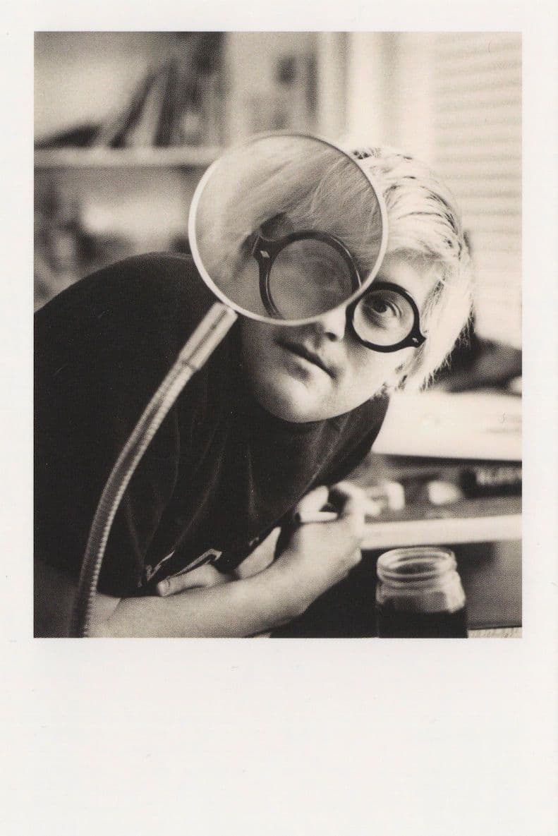 David Hockney Painting Artist Rare Award Photo Postcard