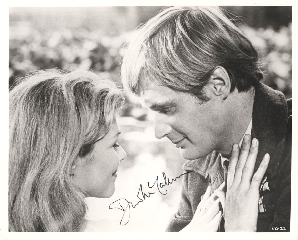 David McCallum in Mosquito Squadron Rare 10x8 Hand Signed Press Photo