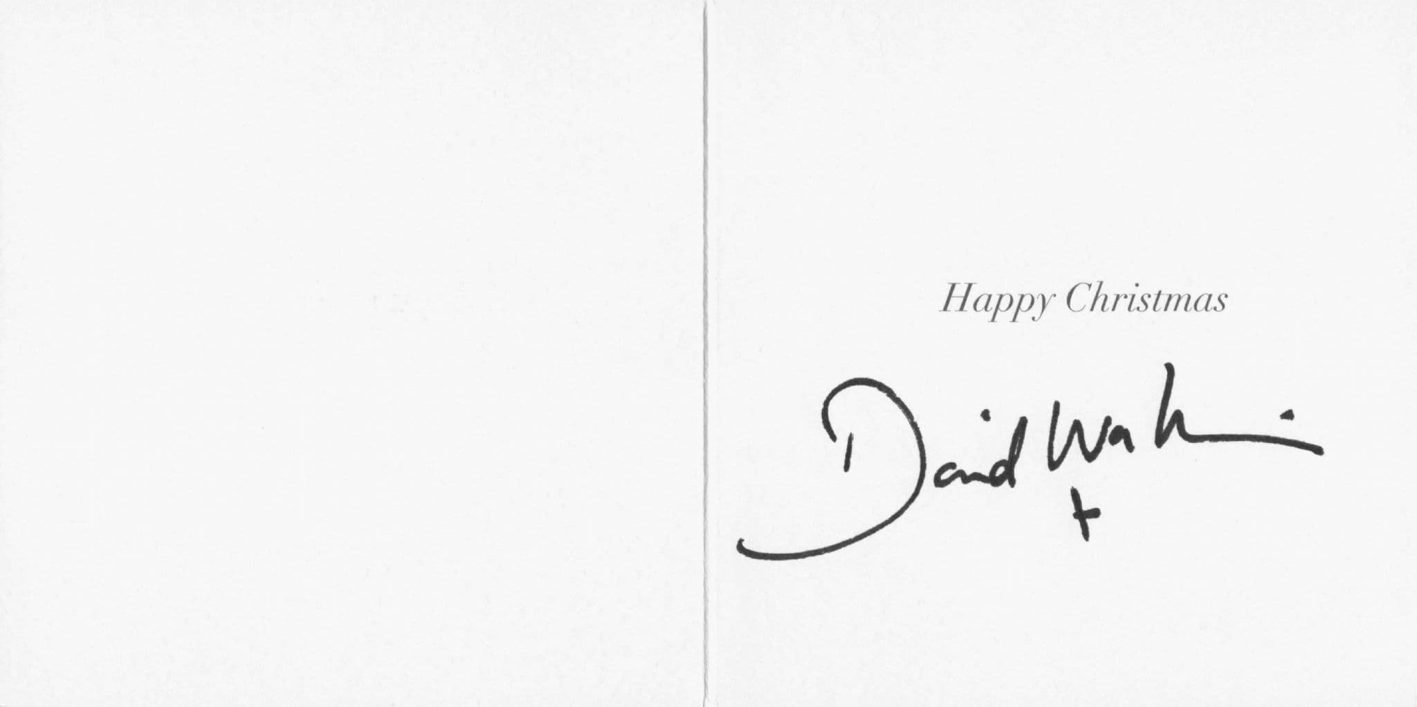 David Walliams Little Britain Christmas 3x Hand Signed Photo BundleE