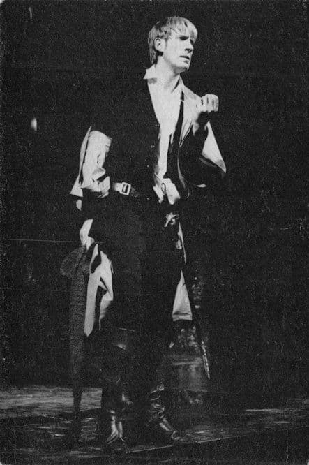 David Warner as Hamlet Shakespeare Play Old Postcard