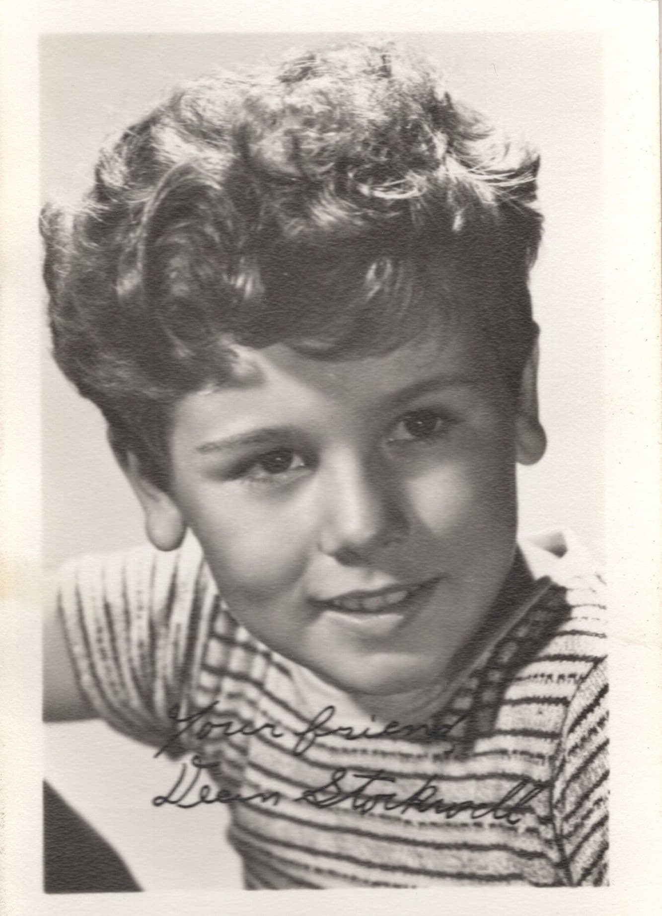 Dean Stockwell Printed But Hand Signed Appearance 1948 Photo