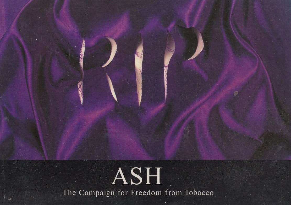 Death To Silk Cut Cigarettes Anti Smoking RIP Postcard