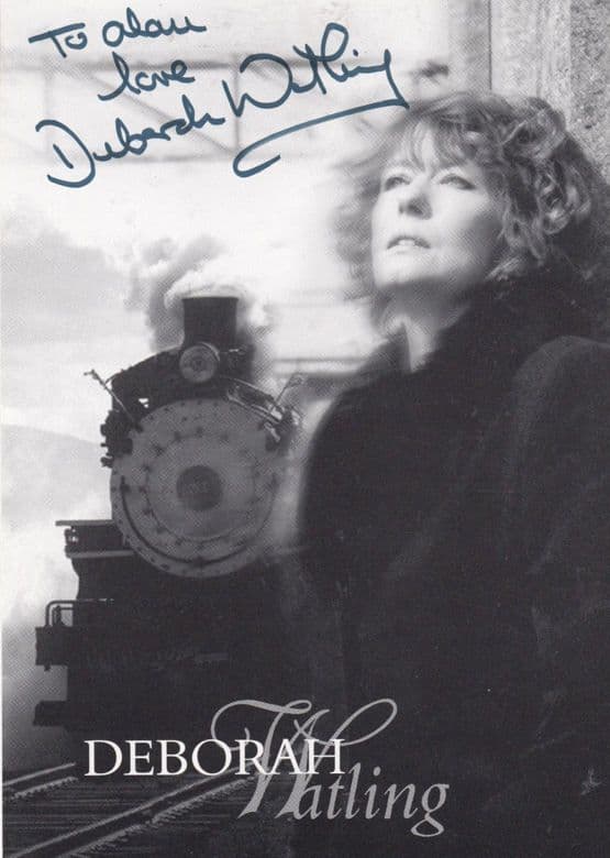 Deborah Watling Hand Signed Photo