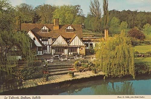 Dedham The Talbooth Essex Old Restaurant 1970s Postcard