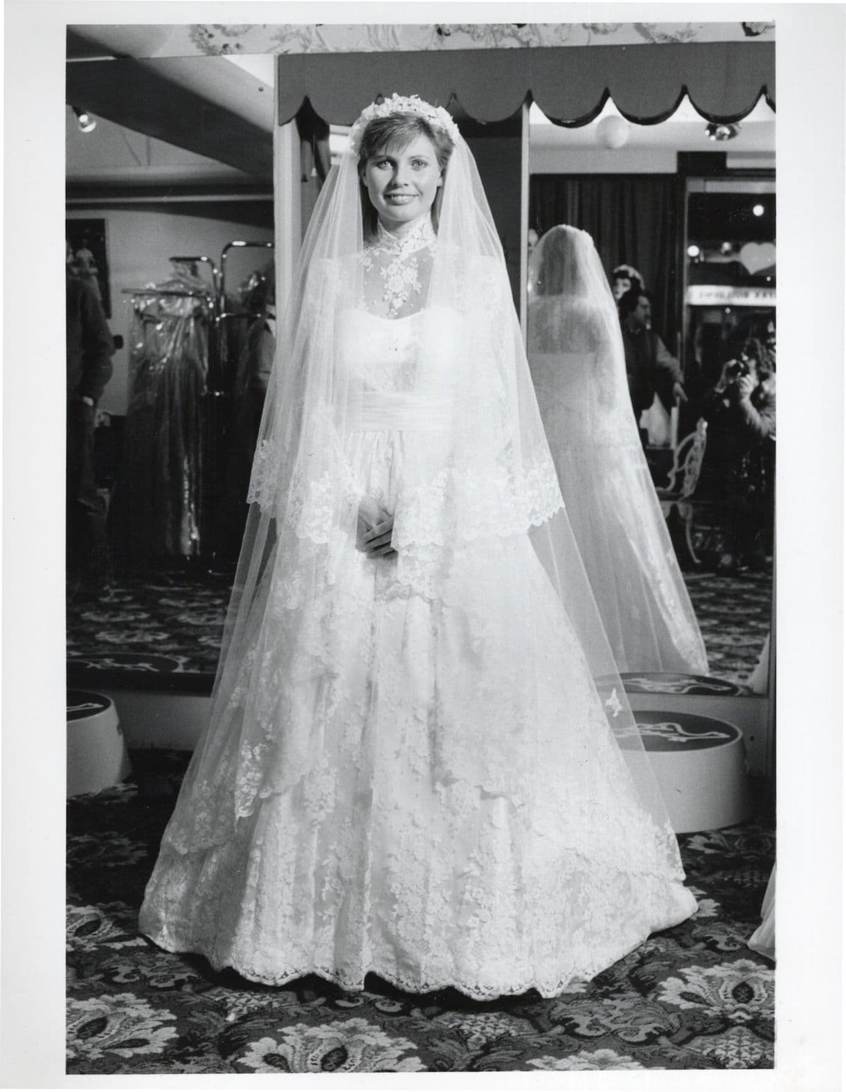 Dee Hepburn Crosssroads TV Show Wedding 10x8 Press Photo
