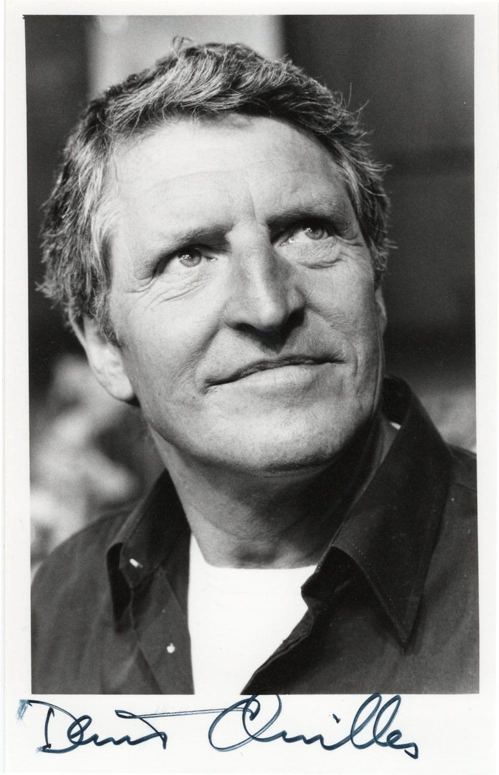 Denis Quilley Commander Traynor in Timeslip Hand Signed Photo