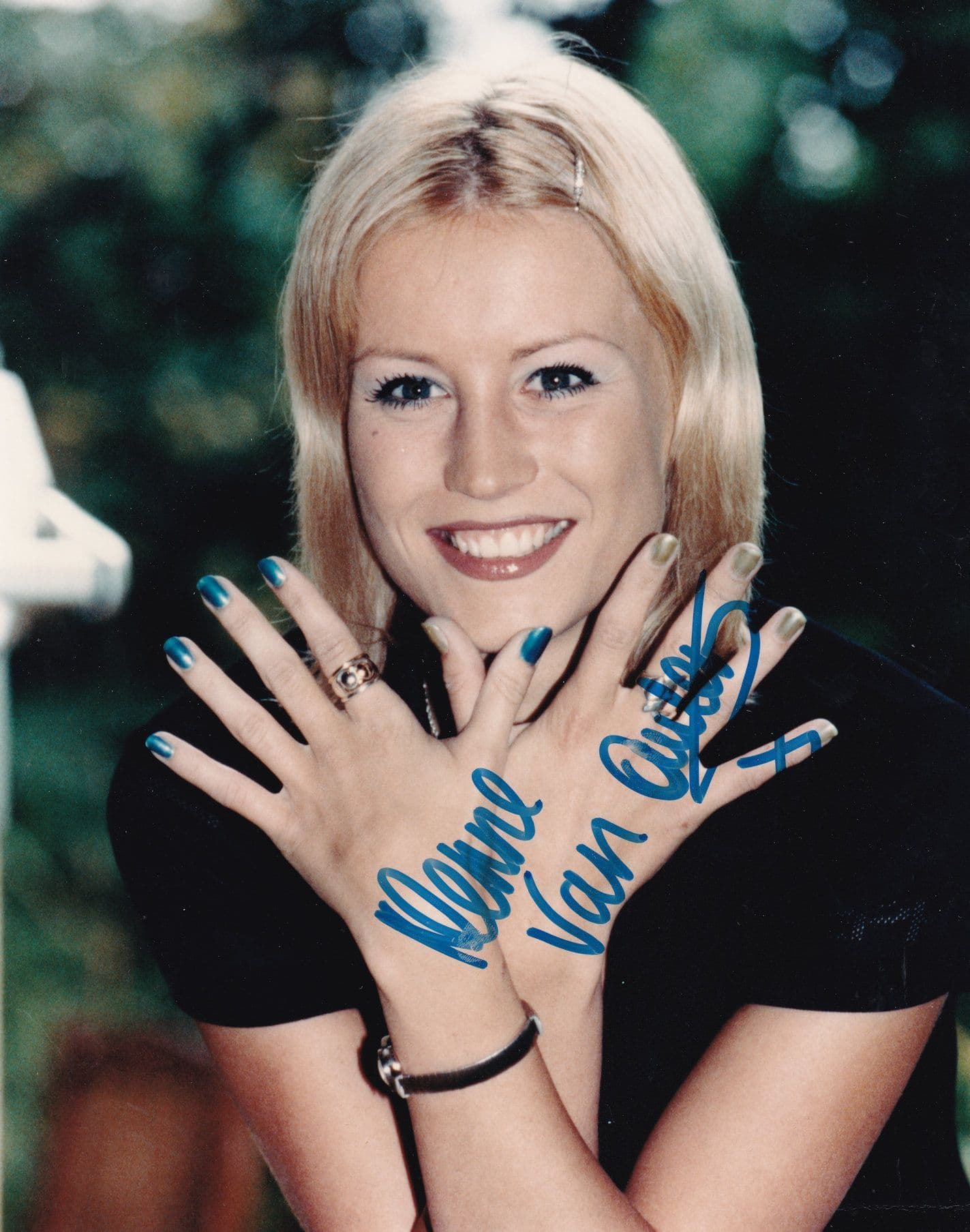 Denise Van Outen The Big Breakfast 10x8 Large Hand Signed Photo
