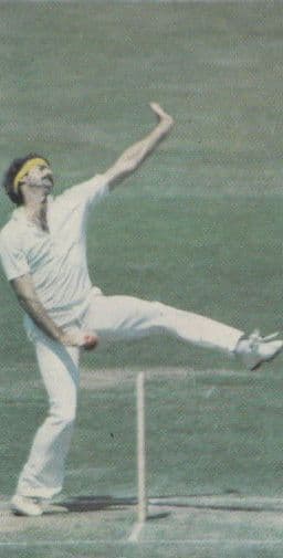 Dennis Lillie Worlds Greatest Cricketer Rare Photo Collectors Cigarette Card