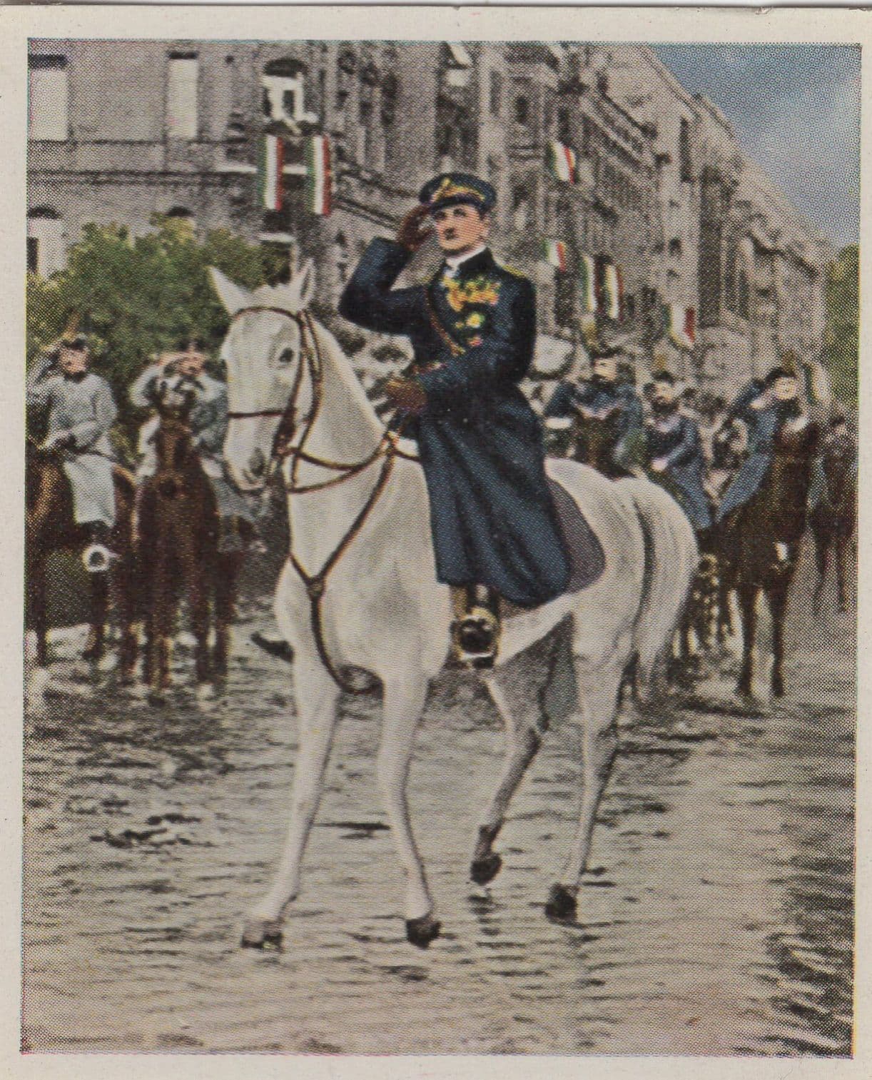 Der Frieden Zu Trianon Treaty 1920 German Cigarette Card