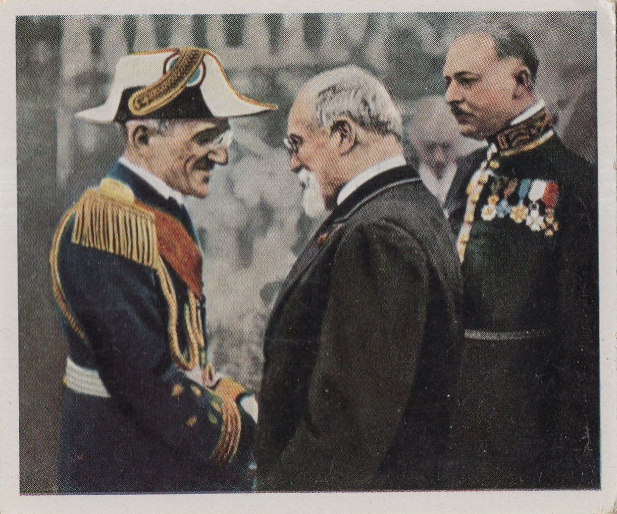 Der Mord Von Marseille October 1934 German Cigarette Card