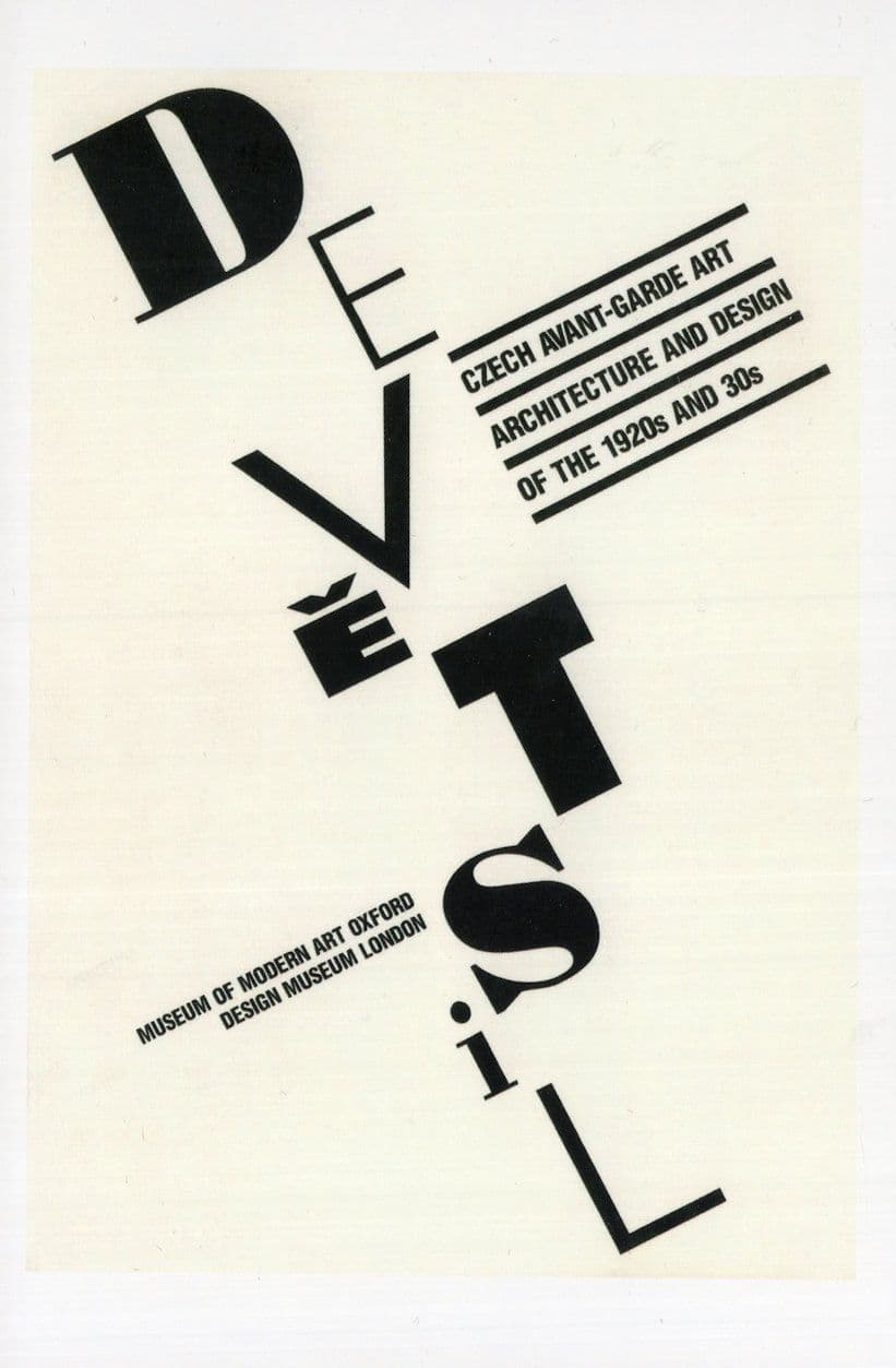 Devetsil Czech Avant Garde Art 1920s Architecture & Design Exhibition Postcard