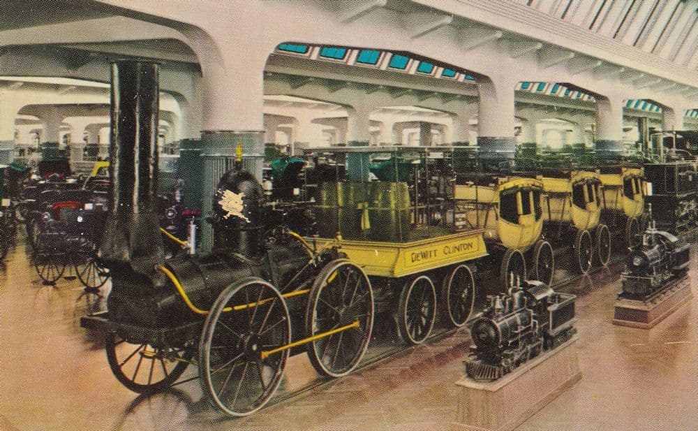 DeWitt Clinton Train Henry Ford Museum Dearborn Michigan Postcard
