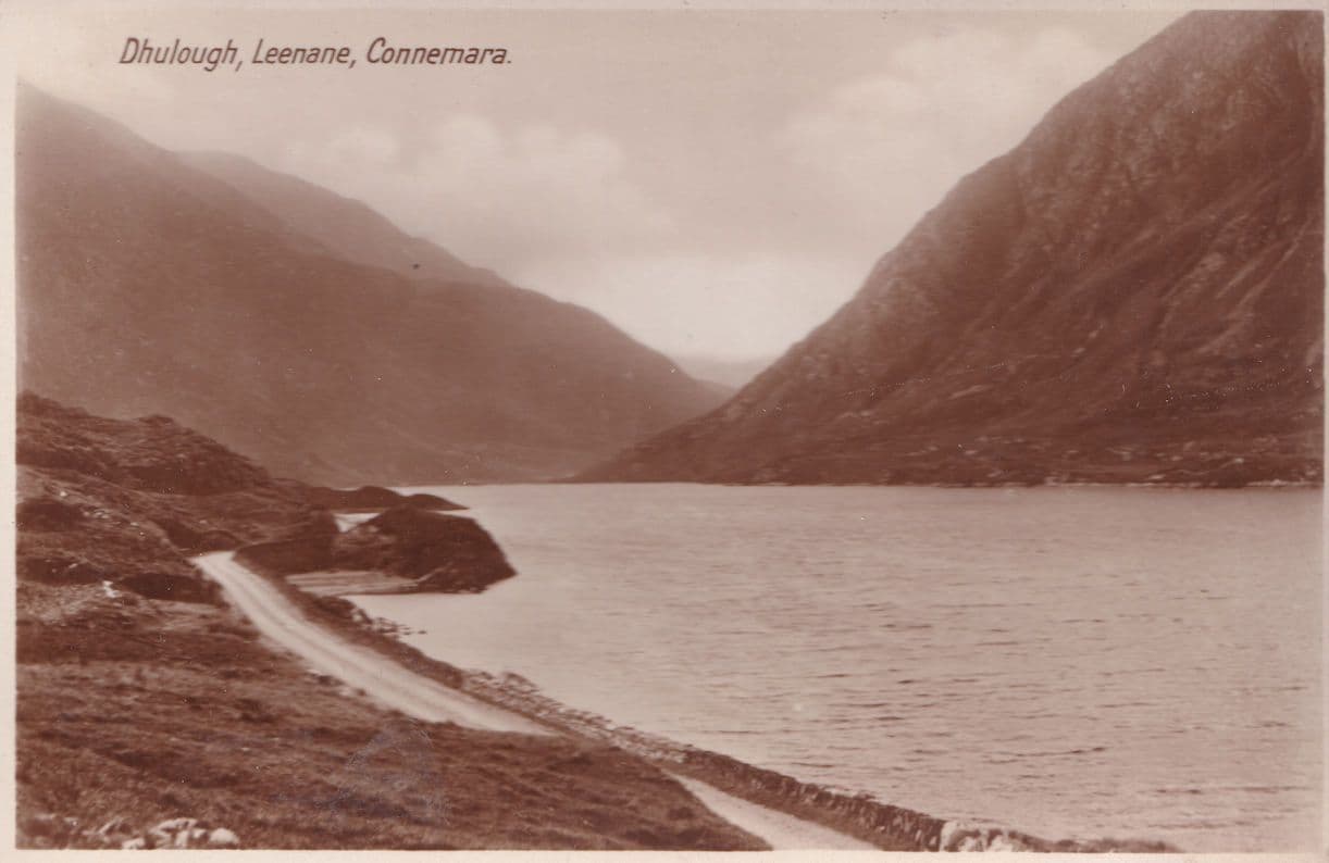 Dhuloug Connemara Milton Scottish Real Photo Postcard