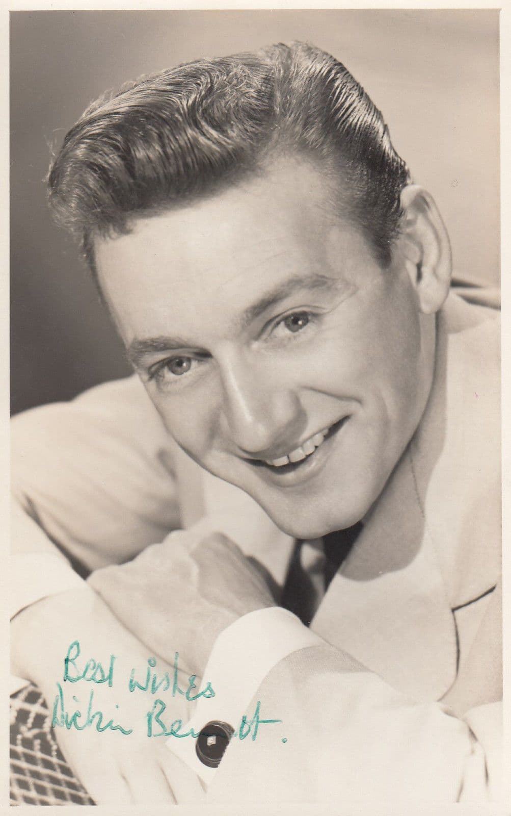 Dickie Bennett Hand Signed Photo