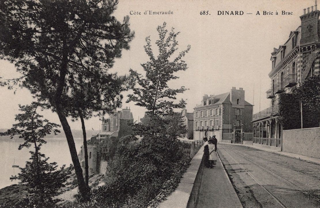 Dinard A Bric A Brac Antique French Postcard