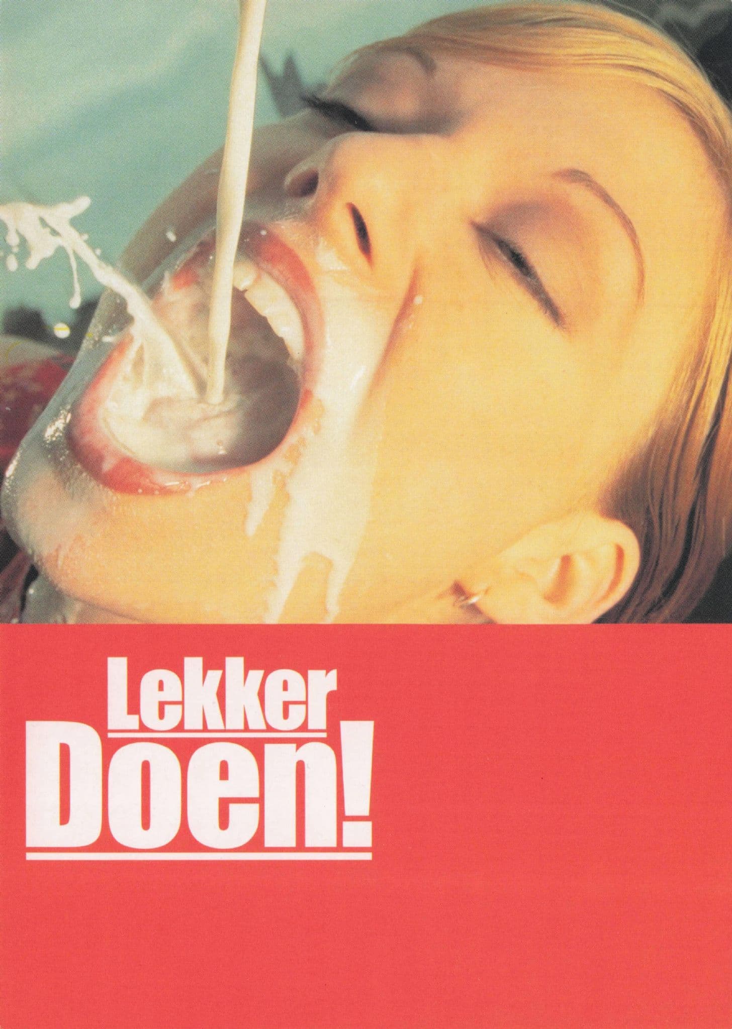 Dirk Van Der Broek Lekker Doen Dutch Holland Milk Postcard