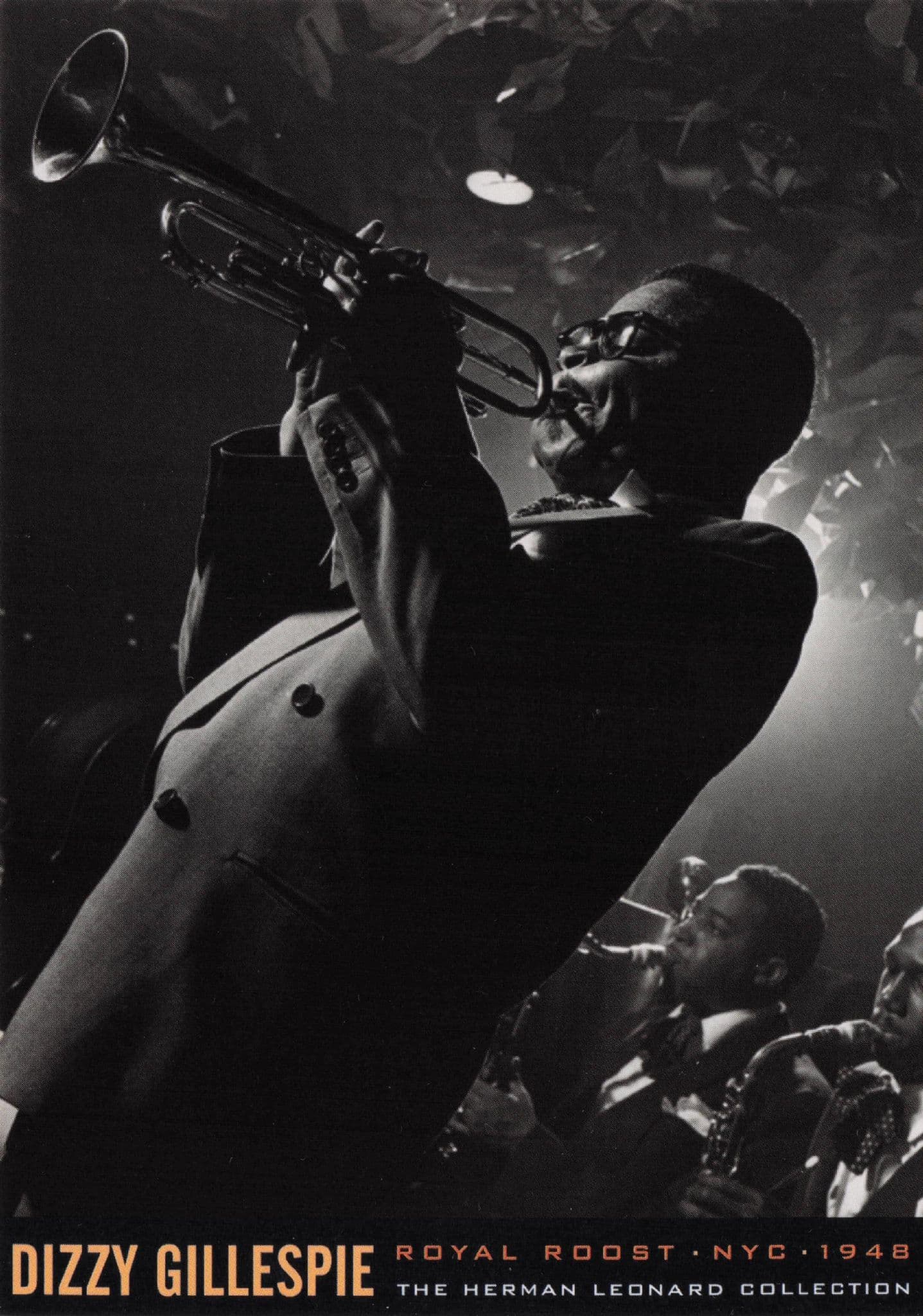 Dizzy Gillespie Jazz Blues Trumpet Music Player Live Photo Postcard